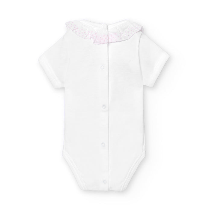 Onesie 'Batiste Collar' Pink