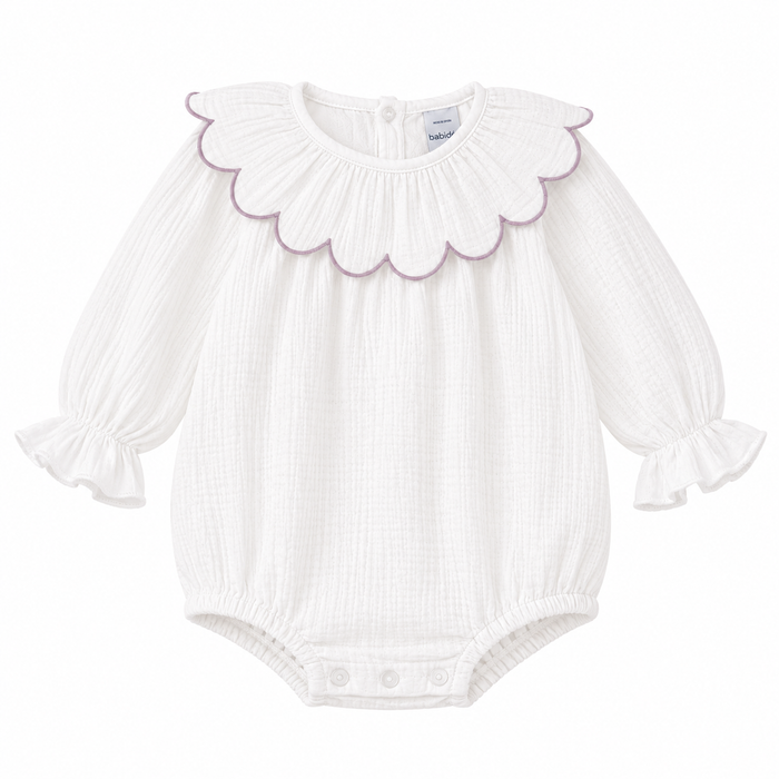 Onesie 'Muslin Bubble' Mauve