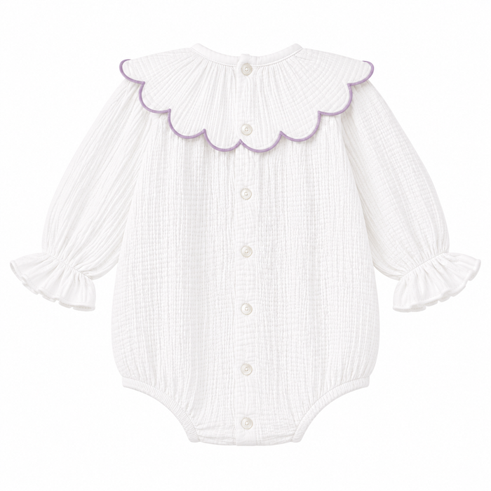 Onesie 'Muslin Bubble' Mauve