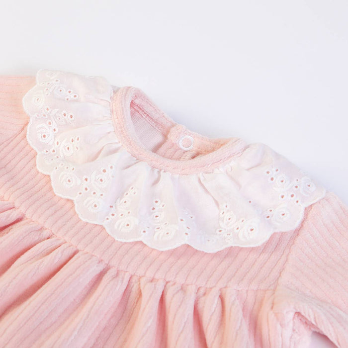 Outfit Set Rib Pink