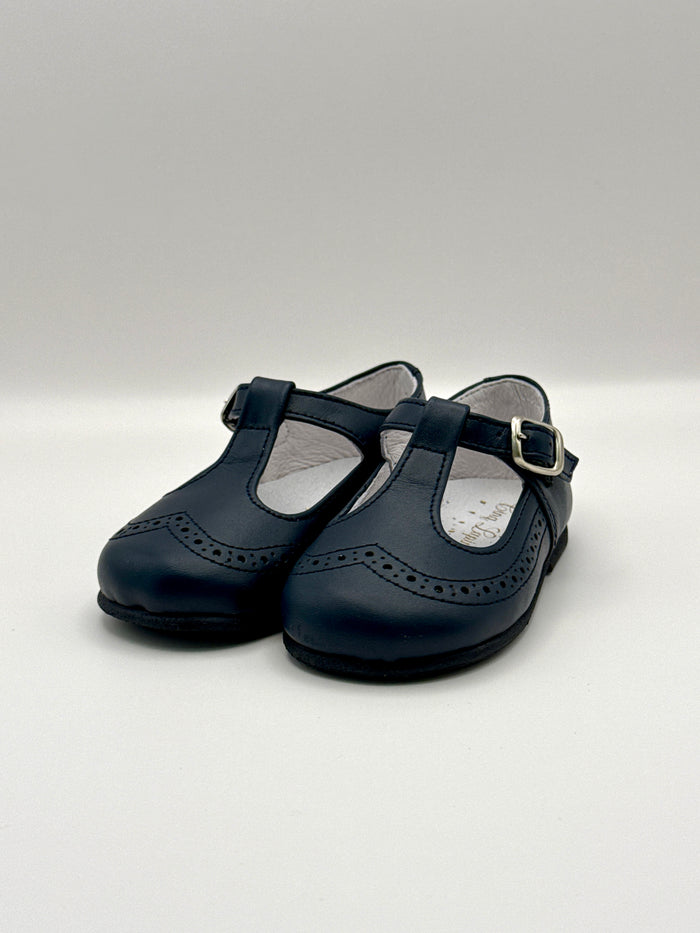 Oxford T-Strap Navy