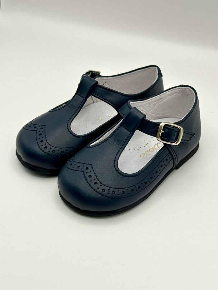 Oxford T-Strap Navy