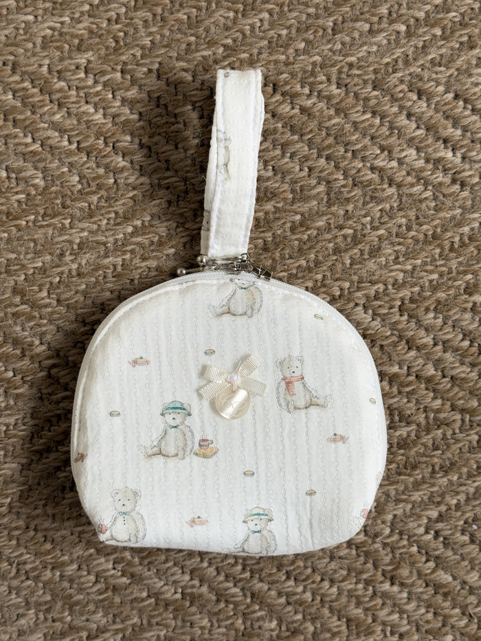 Pacifier Holder Bag Teddy