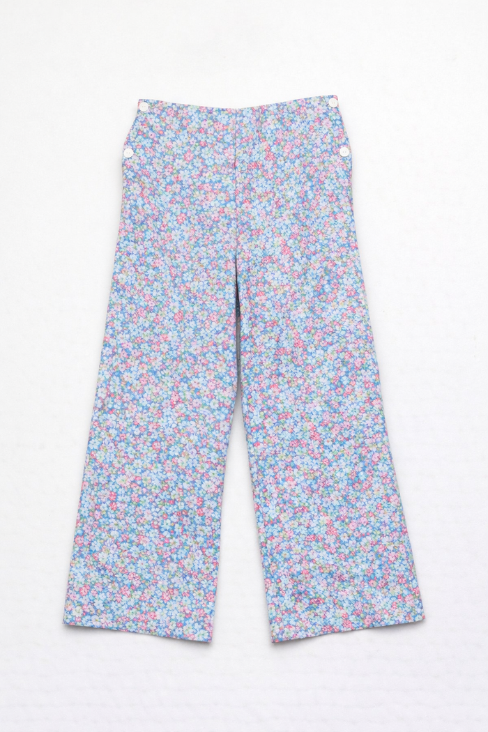 Pant Set 'Blue Floral'
