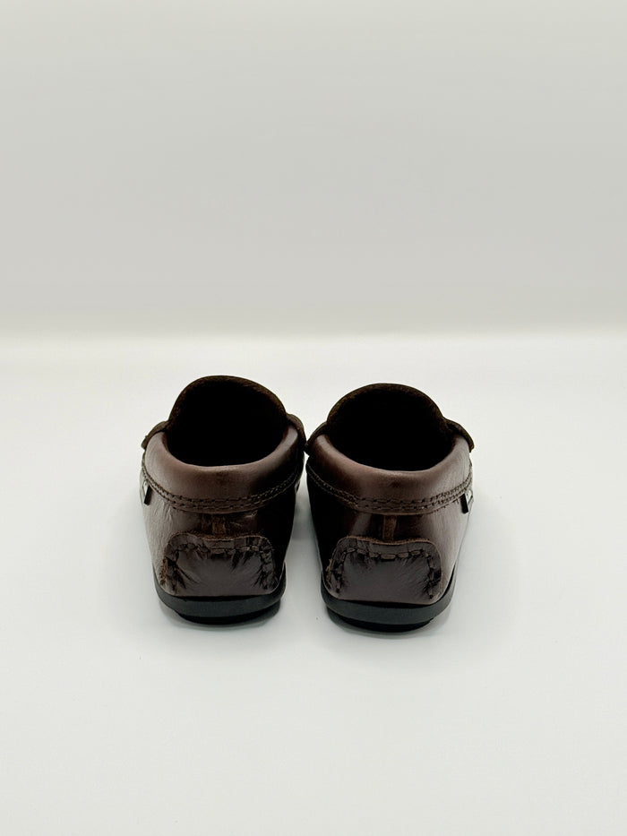 Penny Loafer Moccasins Dark Brown