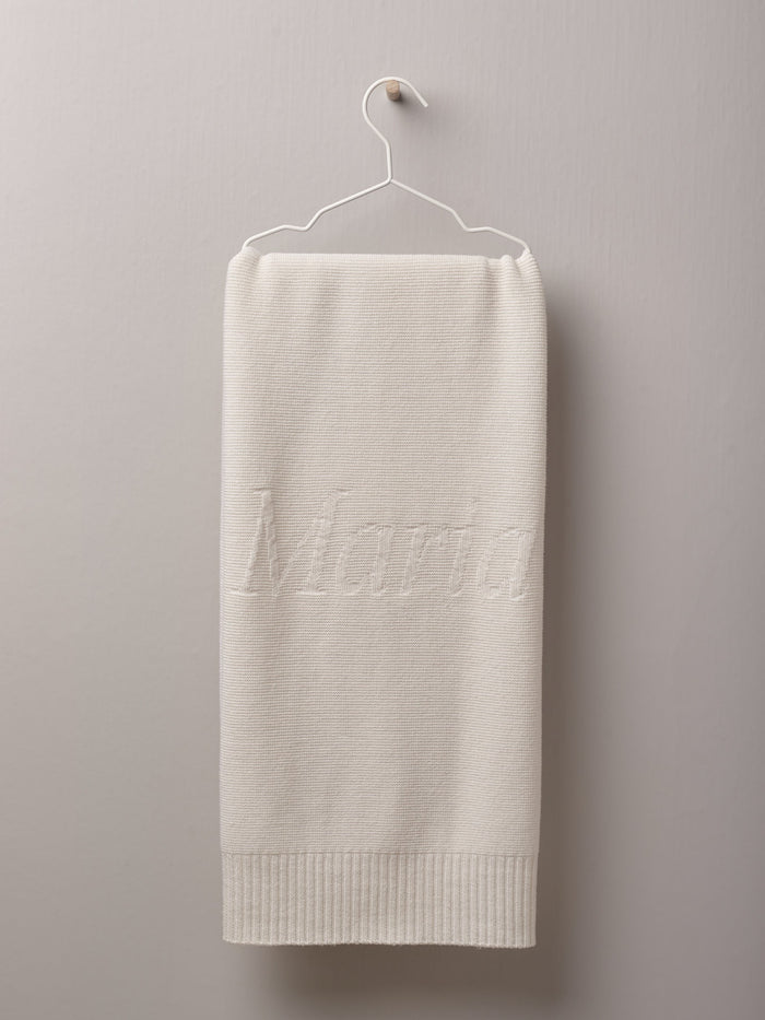 Personalized Wool Blanket