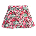 Women's large Pickleball Bella Dink 2 A-Line Kick Pleat Skort, navy blue with pleated front and comfortable fit.