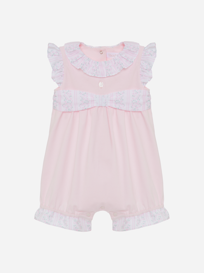 Pink Jersey Romper