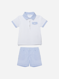 Pique Jersey Polo Set