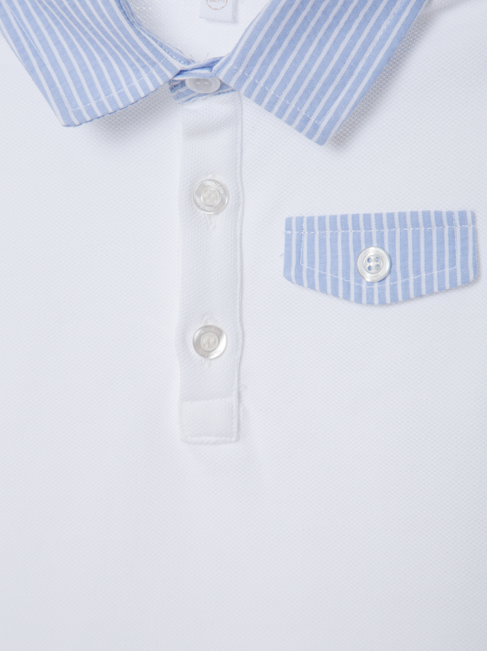 Pique Jersey Polo Set