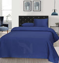 Plain Double Bed Sheet Design NC-S 149 - Nishat Creative Store