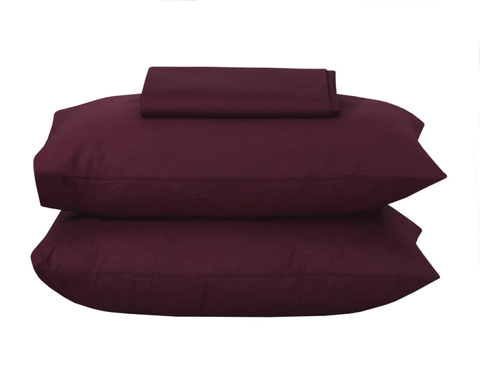 Plain Double Bed Sheet Design NC-S 155 - Nishat Creative Store