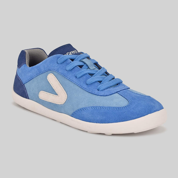 Kids Suede Trainer Blue - Main
