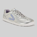 Kids Metallic Silver Trainer - Main