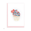 Quilled Lovely Cupcake Gift Enclosure Mini Card