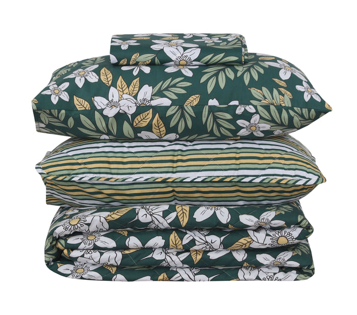 Quilted Comforter Set 6 Pcs Design 894 - Nishat Creative Store