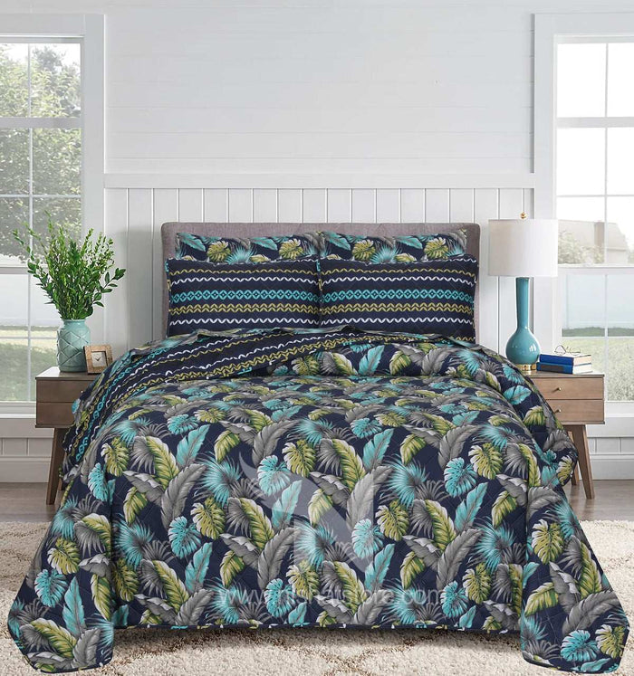 Quilted Comforter Set 6 Pcs Design 895 - Nishat Creative Store