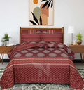 Quilted Comforter Set 6 Pcs Design 896 - Nishat Creative Store