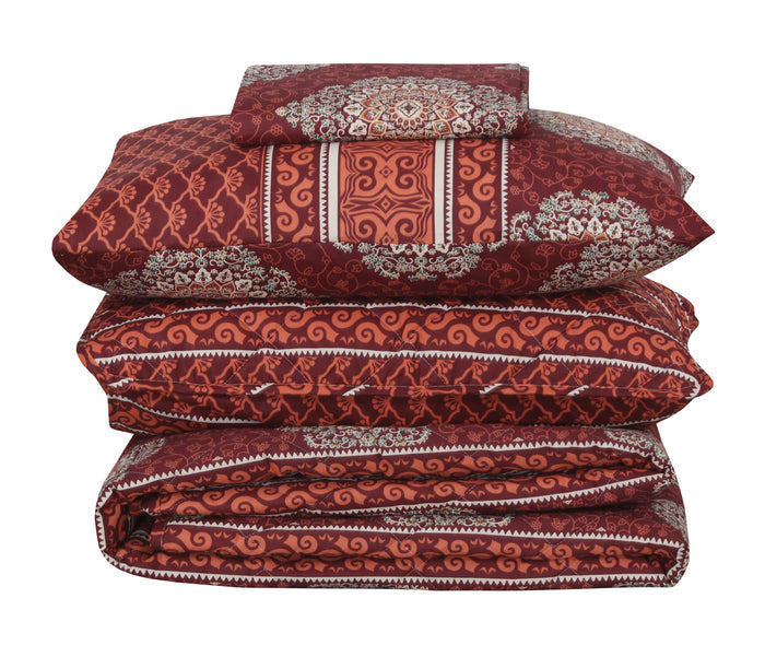 Quilted Comforter Set 6 Pcs Design 896 - Nishat Creative Store