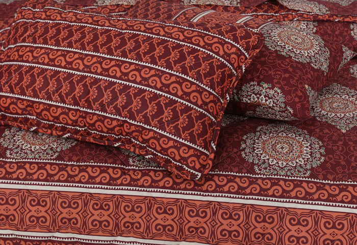 Quilted Comforter Set 6 Pcs Design 896 - Nishat Creative Store