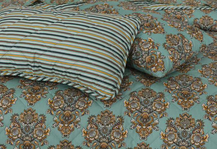 Quilted Comforter Set 6 Pcs Design 901 - Nishat Creative Store