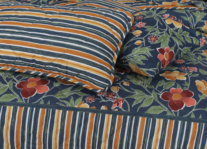 Quilted Comforter Set 6 Pcs Design 902 - Nishat Creative Store