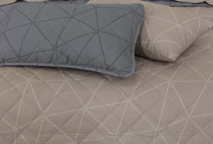 Quilted Comforter Set 6 Pcs Design 906 - Nishat Creative Store
