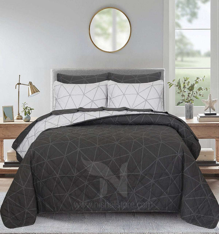 Quilted Comforter Set 6 Pcs Design 907 - Nishat Creative Store