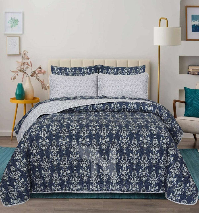 Quilted Comforter Set 6 Pcs Design 910 - Nishat Creative Store