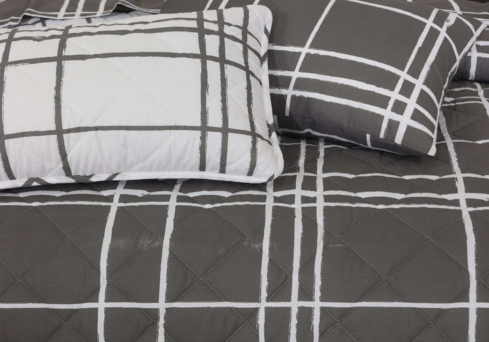 Quilted Comforter Set 6 Pcs Design 914 - Nishat Creative Store