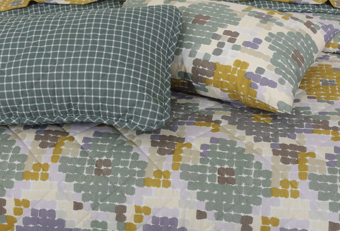 Quilted Comforter Set 6 Pcs Design 915 - Nishat Creative Store