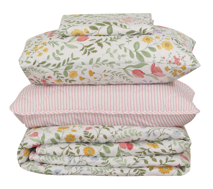 Quilted Comforter Set 6 Pcs Design 917 - Nishat Creative Store
