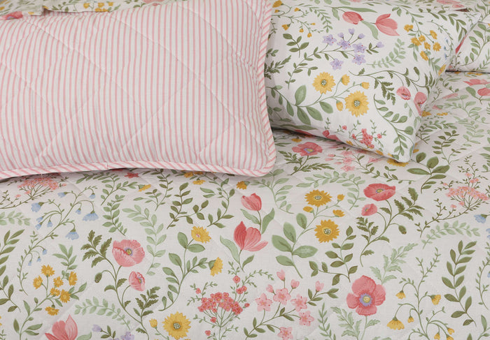 Quilted Comforter Set 6 Pcs Design 917 - Nishat Creative Store