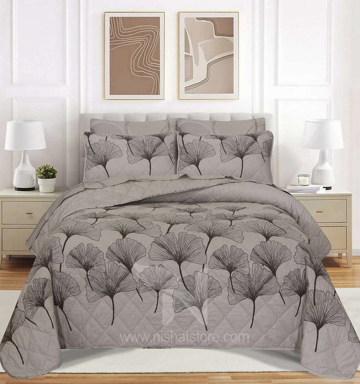 Quilted Comforter Set 6 Pcs Design 921 - Nishat Creative Store