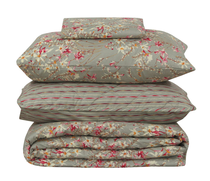 Quilted Comforter Set 6 Pcs Design 925 - Nishat Creative Store