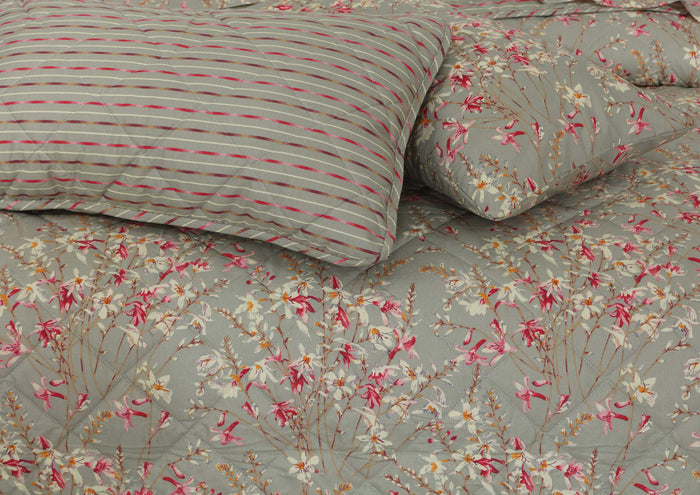 Quilted Comforter Set 6 Pcs Design 925 - Nishat Creative Store
