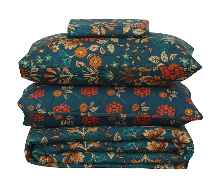 Quilted Comforter Set 6 Pcs Design 926 - Nishat Creative Store