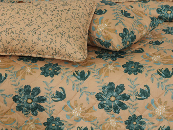 Quilted Comforter Set 6 Pcs Design 927 - Nishat Creative Store