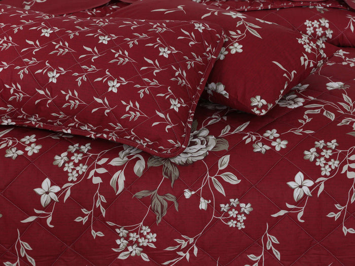 Quilted Comforter Set 6 Pcs Design 933 - Nishat Creative Store