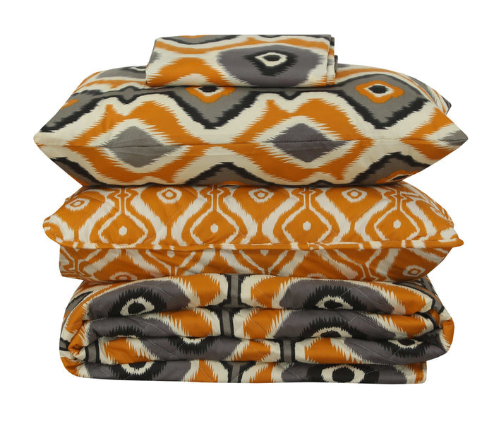 Quilted Comforter Set 6 Pcs Design 935 - Nishat Creative Store