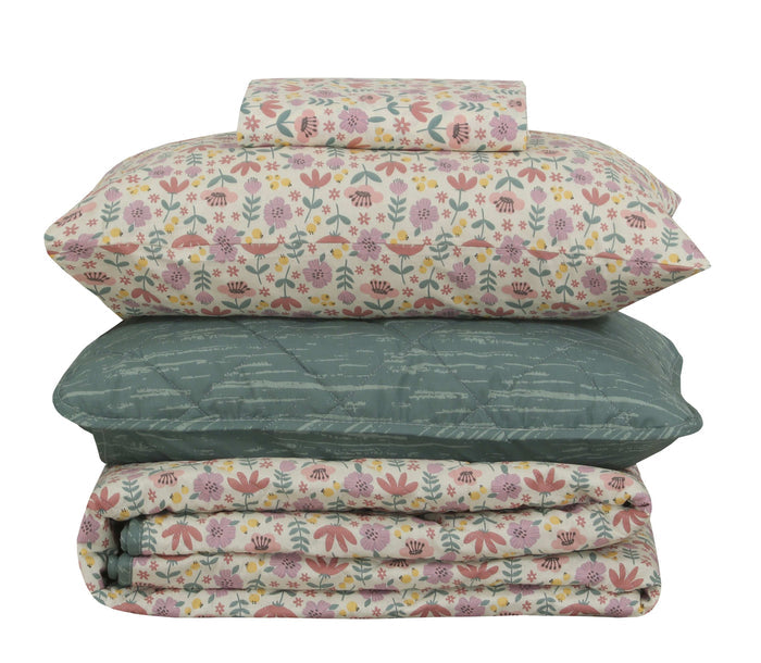 Quilted Comforter Set 6 Pcs Design 936 - Nishat Creative Store