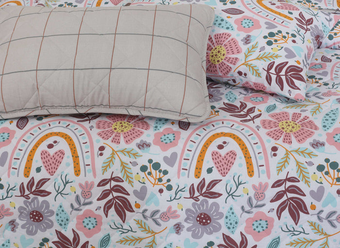 Quilted Comforter Set 6 Pcs Design 938 - Nishat Creative Store