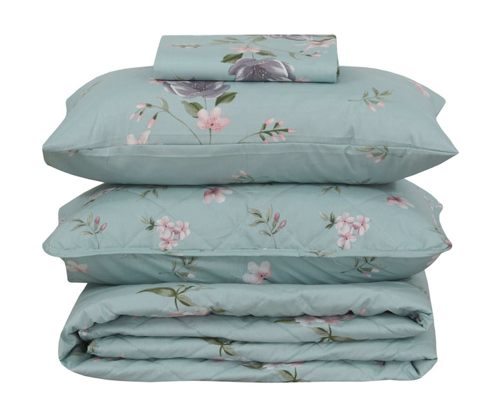 Quilted Comforter Set 6 Pcs Design 941 - Nishat Creative Store