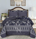Quilted Comforter Set 6 Pcs Design 945 - Nishat Creative Store