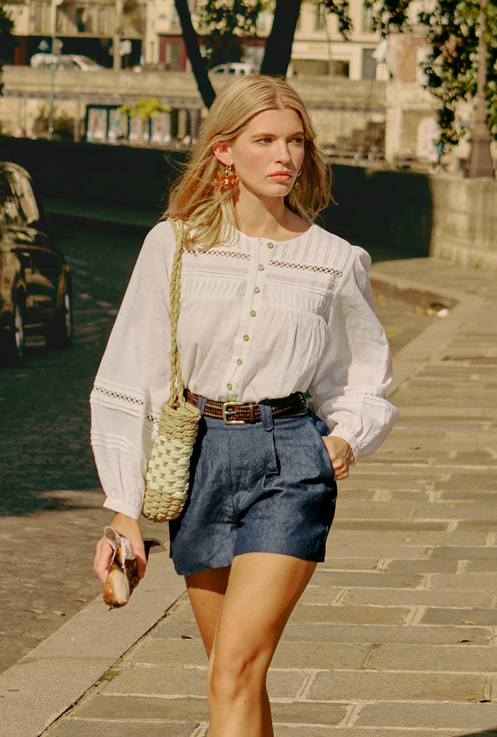 Petite Studio's Rattan Tote Bag