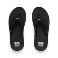 Reef Fanning men's sandals in gunmetal and ocean with built-in bottle opener, size 10, featuring adjustable straps and casual style.