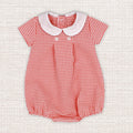 Romper 'Checkered Fun' Red
