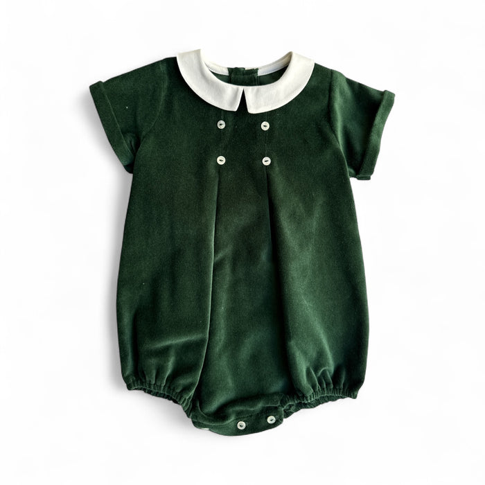Romper Green Emerald