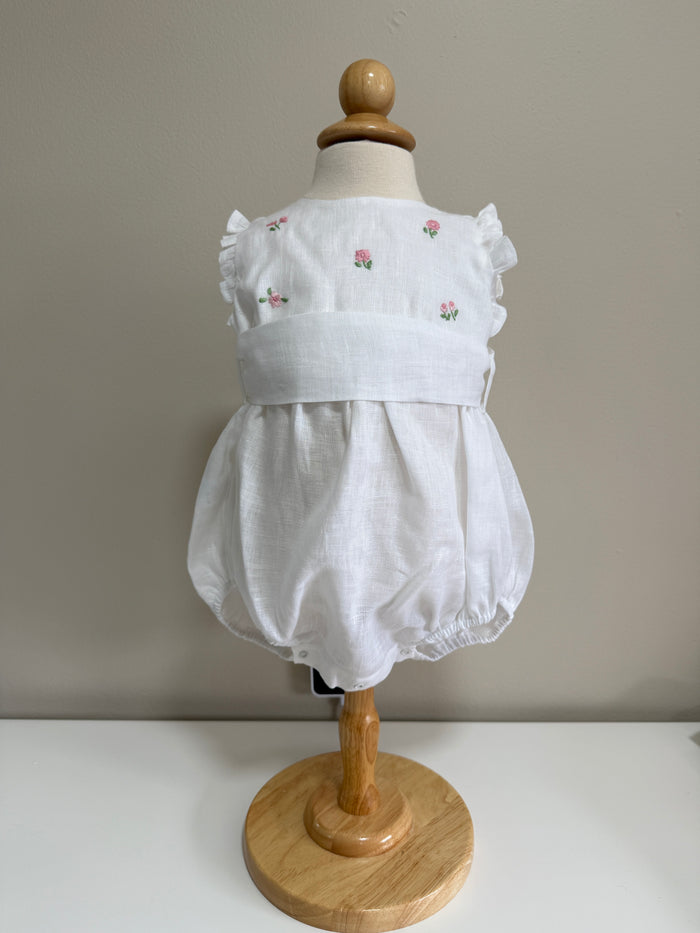 Romper Linen Floral