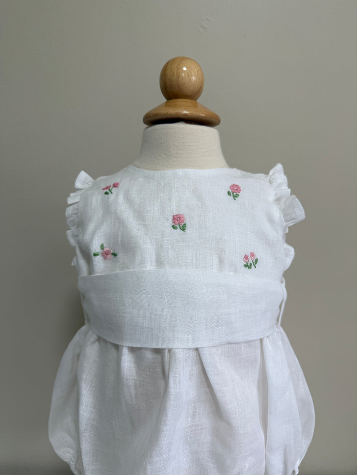 Romper Linen Floral